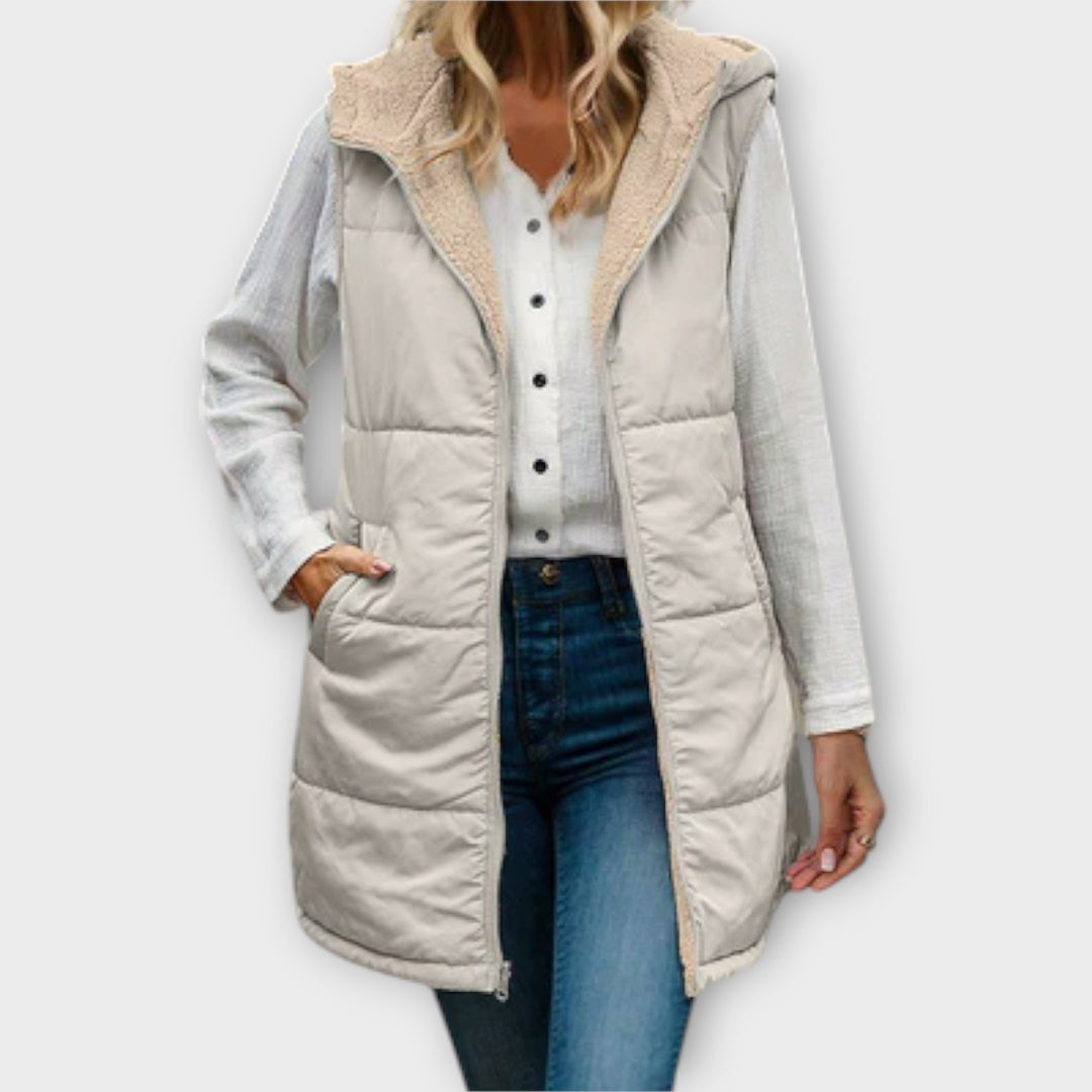 MARGARET™|GILET PUFFER ISOLANTE