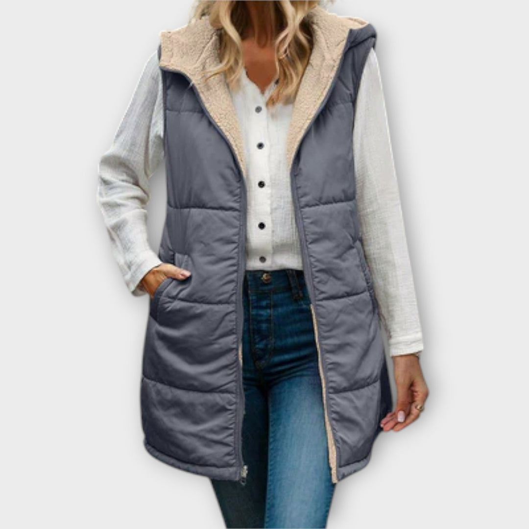 MARGARET™|GILET PUFFER ISOLANTE