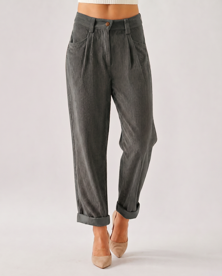 JANA™|PANTALONI DI VELLUTO MODERNI