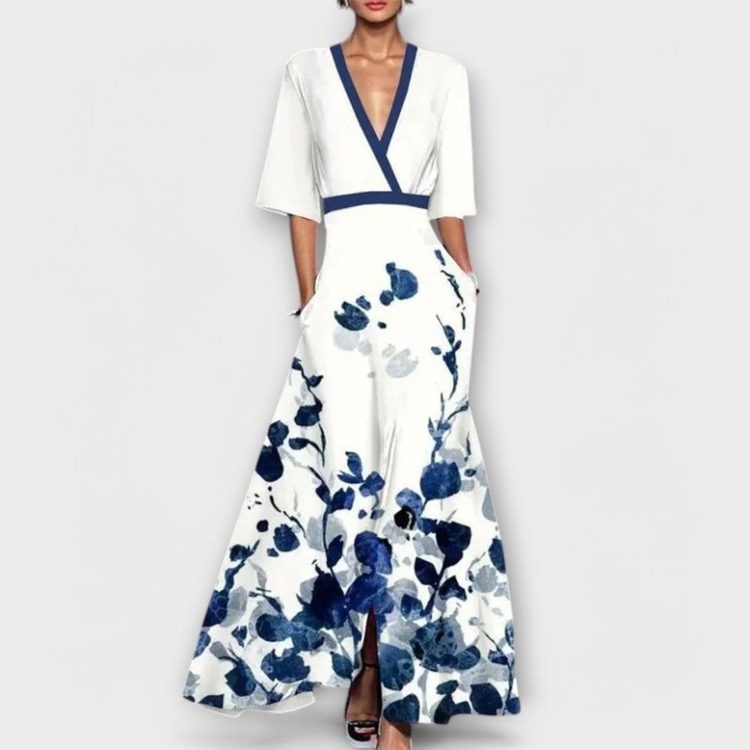 ALMA™|ABITO DA DONNA ELEGANTE CON DESIGN A MANICHE